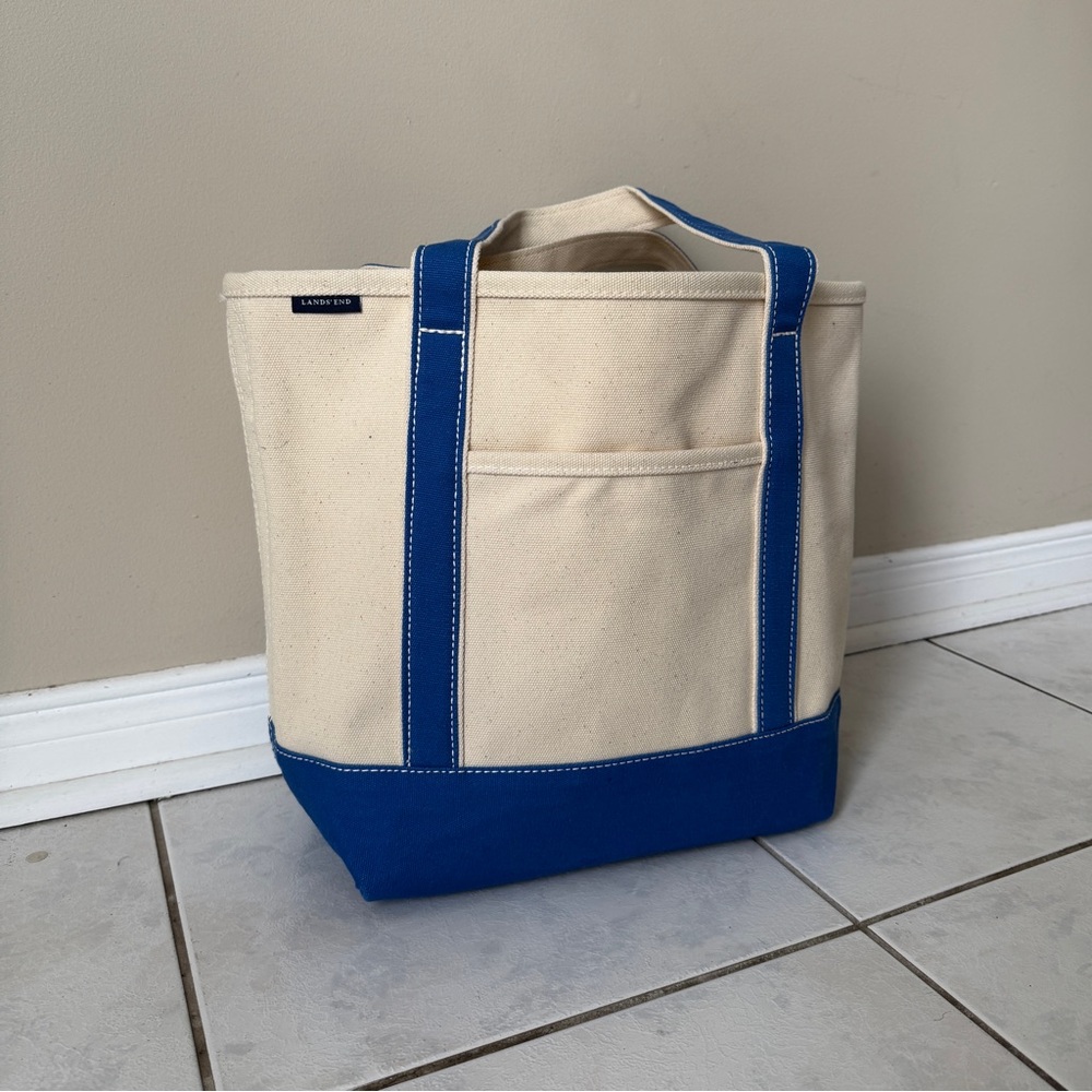 Land’s End Canvas Tote, Medium Open Top
